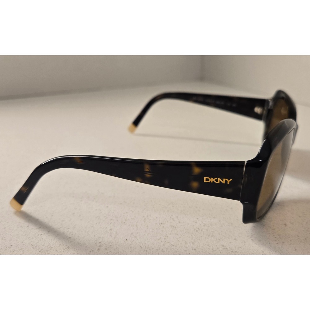 Dkny Sunglasses Brown Tortoise Shell Frames Desig… - image 3